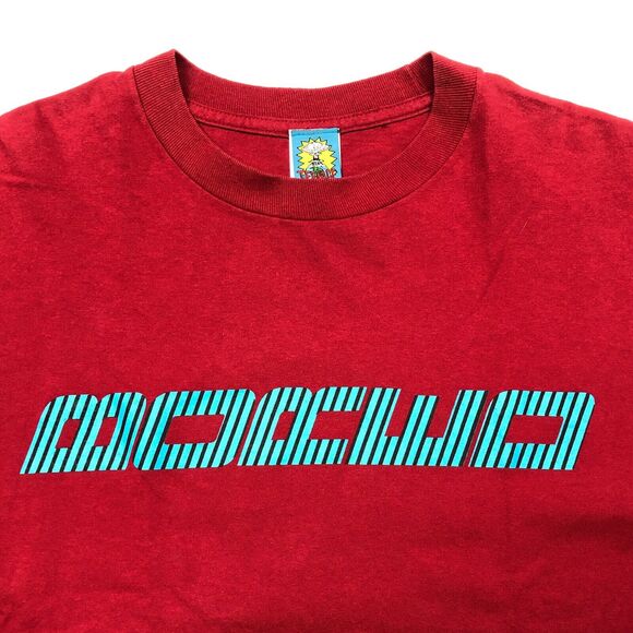 Bored Teenagers Spell Out Red Tee T Shirt Size Medium M Streetwear B6 - Picture 2 of 5